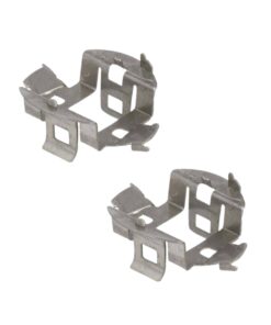 2 Adattatori Portalampada Xenon VW Sagitar Magotan Nissan Qashqai BMW 520LI Buik Excelle Benz C180 Anabbagliante H7