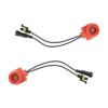 2 Adattatori Portalampada Adattatore Per Lampada Xenon D2S D2R D2C Super Slim Piatto