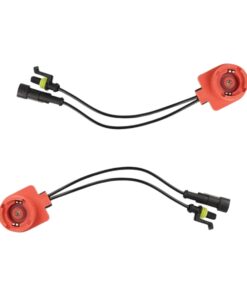 2 Adattatori Portalampada Adattatore Per Lampada Xenon D2S D2R D2C Super Slim Piatto