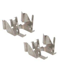 2 Adattatori Portalampada Xenon Ford Mondeo CHIA-X Freelander II  Focus Opel Corsa H7 Anabbagliante Mod. Metallico