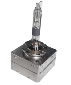 2 Pezzi Lampada Hid Xenon D3R 6000K 42V 35W 3400 Lumen Base Metallo