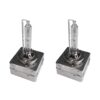 2 Pezzi Lampada Hid Xenon D3S 6000K 42V 35W 3600 Lumen Base Metallo