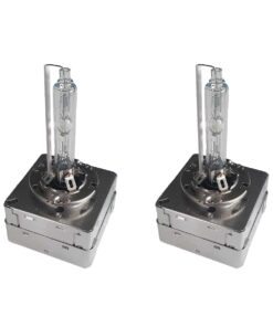 2 Pezzi Lampada Hid Xenon D3S 6000K 42V 35W 3600 Lumen Base Metallo
