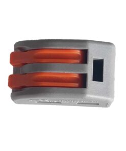 Alternative view of 10 Morsetti A Molla Con Connettori Terminali Conduttore Per Cavi Fili Elettrici Riutilizabile Elevata Sicurezza 2P