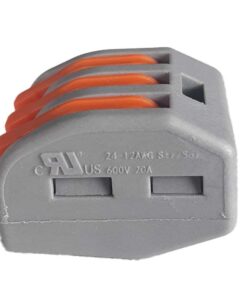 10 Morsetti a Molla 3P Connettori Terminali Riutilizzabili Per Cavi Elettrici