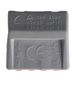 10 Morsetti a Molla 4P Connettori Terminali Riutilizzabili Per Cavi Elettrici