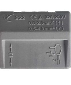 10 Morsetti a Molla 5P Connettori Terminali Riutilizzabili Per Cavi Elettrici