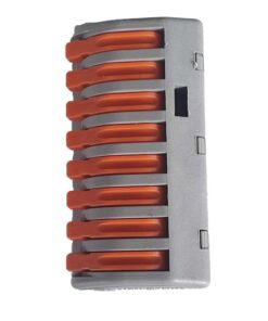 Alternative view of 10 Morsetti a Molla 8P Connettori Terminali Riutilizzabili Per Cavi Elettrici