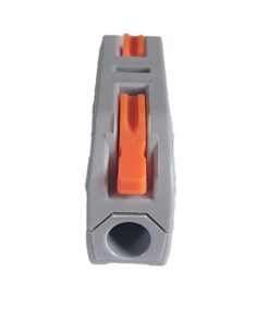 10 Morsetti Elettrici Rapidi 1P con Leva Connettori Compatti per Fili Elettrici