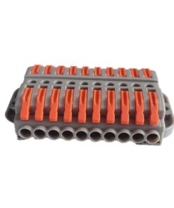 Alternative view of 10 Morsetti con Base Fissaggio Morsettiera Elettrica Connessione 10P