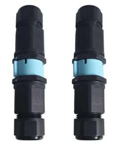 Alternative view of 2 Connettori Veloce IP68 Forma I Manicotto Collegamento Cavo Esterno 3P 121x30mm