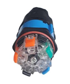 2 Connettori Veloce IP68 Forma I Manicotto Collegamento Cavo Esterno 5P 112x30mm