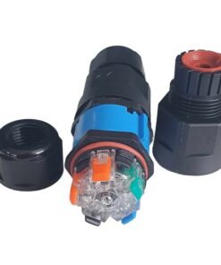 2 Connettori Veloce IP68 Forma I Manicotto Collegamento Cavo Esterno 5P 112x30mm