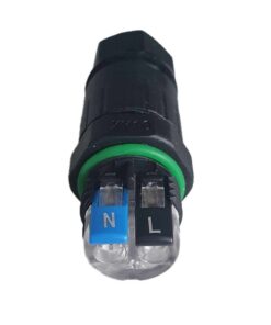 2 Connettori Veloce IP68 Forma I Manicotto Collegamento Cavo Esterno 77x20mm