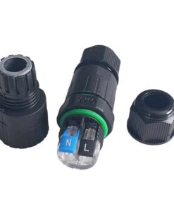 2 Connettori Veloce IP68 Forma I Manicotto Collegamento Cavo Esterno 77x20mm