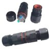 2 Connettori Veloce IP68 Forma I Manicotto Collegamento Cavo Esterno 3P 100x30mm