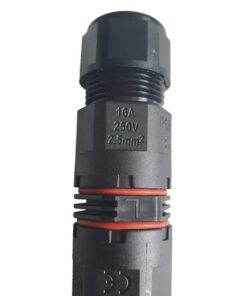 2 Connettori Veloce IP68 Forma I Manicotto Collegamento Cavo Esterno 3P 100x30mm