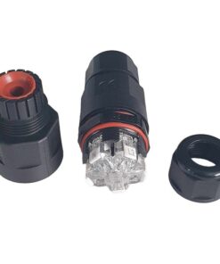 2 Connettori Veloce IP68 Forma I Manicotto Collegamento Cavo Esterno 5P 97x30mm