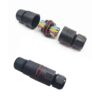 2 Connettori Veloce IP68 Forma I Manicotto Collegamento Cavo Esterno 3P 90x30mm