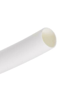 1 Metro Tubo Guaina Termorestringente Diametro 5mm Colore Bianco - ASDSHOP