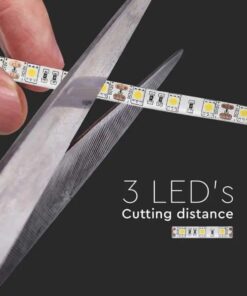 Bobina Striscia Led 300 SMD 5050 12V 11W/M Bianco Caldo IP20 5 Metri SKU-212122