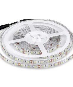 Bobina Striscia Led 300 SMD 5050 12V 11W/M Bianco Freddo IP20 5 Metri SKU-212126