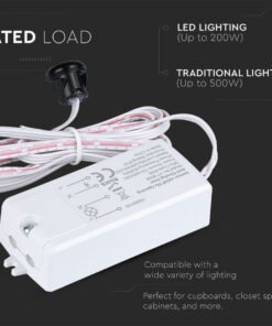 Sensore Apertura Porta Anta On Off Door Sensor Switch 220V Max 200W Per Lampada Led SKU-5085