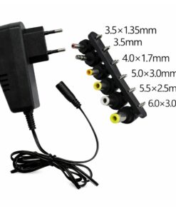 Adattatore di Alimentazione DC Universale Trasformatore Alimentatore 3V 4,5V 5V 6V 7,5V 9V 12V 2A