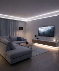 Led Dimmer Bluetooth APP Casambi, Pulsante NO, RF 2.4GHz, Per Striscia Led Mono Colore e CCT 12V 24V 2CHX5A, 0-100%