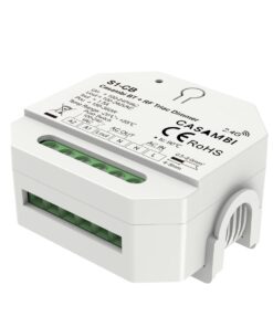 Interruttore Led Triac Dimmer Bluetooth APP Casambi, Pulsante NO, RF 2.4GHz, Per Lampada Led Dimmerabile 220V 1.5A Max 360W 0-100%