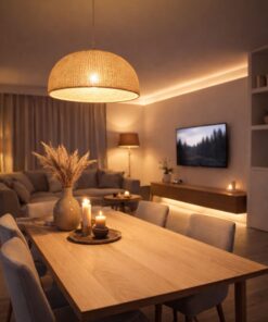 Interruttore Led Triac Dimmer Bluetooth APP Casambi, Pulsante NO, RF 2.4GHz, Per Lampada Led Dimmerabile 220V 1.5A Max 360W 0-100%