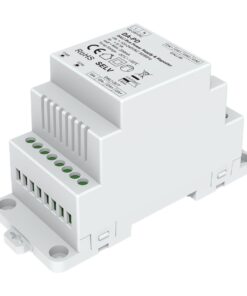 Alimentatore Bus DALI con Ripetitore Integrato, per Guida Barra DIN, AC220V, Uscita Max 200mA 16VDC, Estensione Linea fino a 1200 m, Protezione da Cortocircuito
