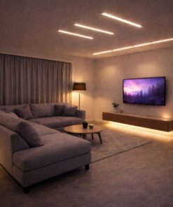 Master Dimmer DALI Push DA-P Controller Universale con Pulsante 230V Dimmer LED Bus DALI Alimentatore Integrato Controllo ON/OFF e Regolazione Luce