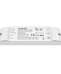Dimmer DALI ZigBee + RF 2.4GHz, Controller per DIM CCT RGB RGBW RGB+CCT, App Tuya Smart Life, Push Dim, 1 Indirizzo, Uscita 16VDC Max 150mA, Input AC220V