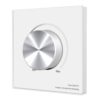 Pannello Rotary DALI WiFi Master, Bianco con Manopola, App Tuya Smart Life, RF 2.4GHz, Alimentazione Bus 16VDC o 24VDC, Per Monocolore CCT RGB RGBW RGB+CCT, 86X86mm