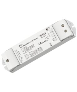 Dimmer DALI 2 Canali, 2X10A@12V/24V, 2X8A@36V/48V, Dimmerabile Con Pulsante NO, Push Dim, DALI-2, PWM, DT6 DT8 per Strisce LED Monocolore CCT