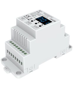 TRIAC DALI Dimmer Da Guida DIN, Con Display Digitale, Dimmerabile 220V Taglio di Fase, Pulsante NO, DALI-2, 1 Canale 1,5A Max 360W, 1 Indirizzo, Curva Lineare o Logaritmica