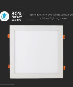 Faretto Pannello Led Da Incasso Quadrato 24W Bianco Freddo 300mm x 300mm SKU-4889