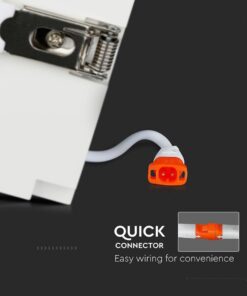 Faretto Led Da Incasso Quadrato 9X4W Freddo 5700K UGR<19 Riflettore 38° CRI>90 Chip Samsung SKU-997