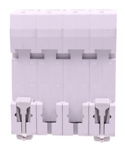 MCB Interruttore Magnetotermico Trifase 380V Curva C 4P 4M 10000A AC 400V IP20 GYM9H-125, Disponibili 80A 100A 125A (C80A)