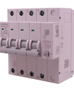 RCBO Interruttore Magnetotermico Differenziale Tipo A Curva C 4P Veri 5M 10kA 300mA, AC 400V IP20 GYM10LE-125, Disponibili 63A 80A 100A (C100A)