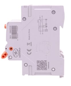 RCBO Interruttore Magnetotermico Differenziale Tipo B Curva C 1P+N 2M 6000A 30mA AC 230V IP20 Disponibili 16A 20A 25A 32A 40A (C16A)