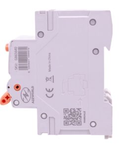 RCBO Doppia Leva, Interruttore Magnetotermico Differenziale Tipo A Curva C 1P+N 2M 6000A 300mA AC 230V IP20 IEC61009-1 GYR9NM, Disponibili 40A 50A 63A (C40A)