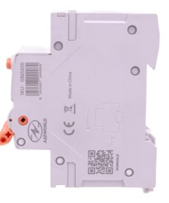 RCBO Doppia Leva, Interruttore Magnetotermico Differenziale Tipo A Curva C 1P+N 2M 6000A 300mA AC 230V IP20 IEC61009-1 GYR9NM, Disponibili 40A 50A 63A (C50A)