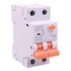 AFDD+RCBO Interruttore Antiincendio, Magnetotermico Differenziale con Rilevamento Di Arco Elettrico, Tipo A Curva C, 1P+N 2M 6000A 30mA, AC 220V Doppia Leva,GYR9NE-ARC,10A 16A 20A 25A 32A 40A (C10A)