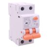 AFDD+RCBO Interruttore Antiincendio, Magnetotermico Differenziale con Rilevamento Di Arco Elettrico, Tipo A Curva C, 1P+N 2M 6000A 30mA, AC 220V Doppia Leva,GYR9NE-ARC,10A 16A 20A 25A 32A 40A (C16A)