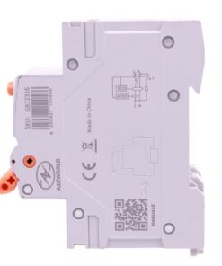 AFDD+RCBO Interruttore Antiincendio, Magnetotermico Differenziale con Rilevamento Di Arco Elettrico, Tipo A Curva C, 1P+N 2M 6000A 30mA, AC 220V Doppia Leva,GYR9NE-ARC,10A 16A 20A 25A 32A 40A (C16A)