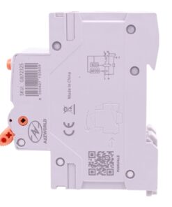 AFDD+RCBO Interruttore Antiincendio, Magnetotermico Differenziale con Rilevamento Di Arco Elettrico, Tipo A Curva C, 1P+N 2M 6000A 30mA, AC 220V Doppia Leva,GYR9NE-ARC,10A 16A 20A 25A 32A 40A (C25A)