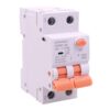 AFDD+RCBO Interruttore Antiincendio, Magnetotermico Differenziale con Rilevamento Di Arco Elettrico, Tipo A Curva C, 1P+N 2M 6000A 30mA, AC 220V Doppia Leva,GYR9NE-ARC,10A 16A 20A 25A 32A 40A (C40A)