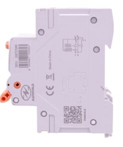 AFDD+RCBO Interruttore Antiincendio, Magnetotermico Differenziale con Rilevamento Di Arco Elettrico, Tipo A Curva C, 1P+N 2M 6000A 30mA, AC 220V Doppia Leva,GYR9NE-ARC,10A 16A 20A 25A 32A 40A (C40A)